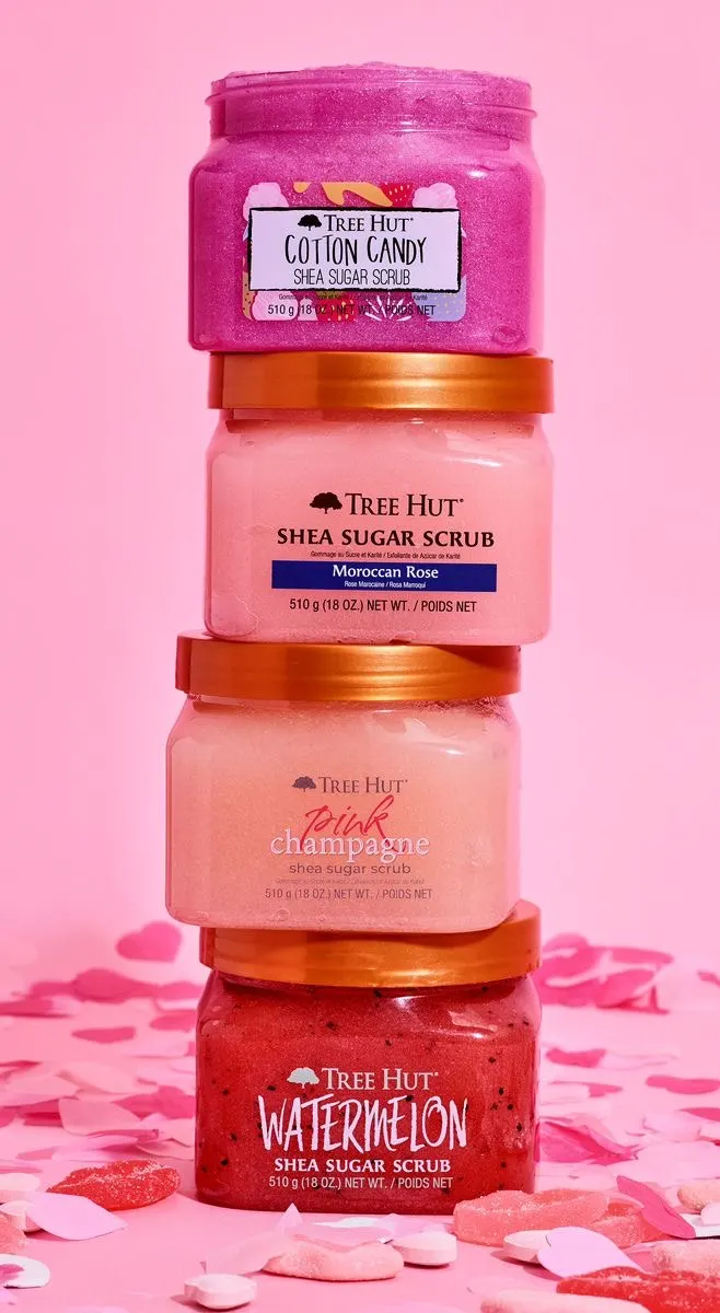 Tree hut body scrub