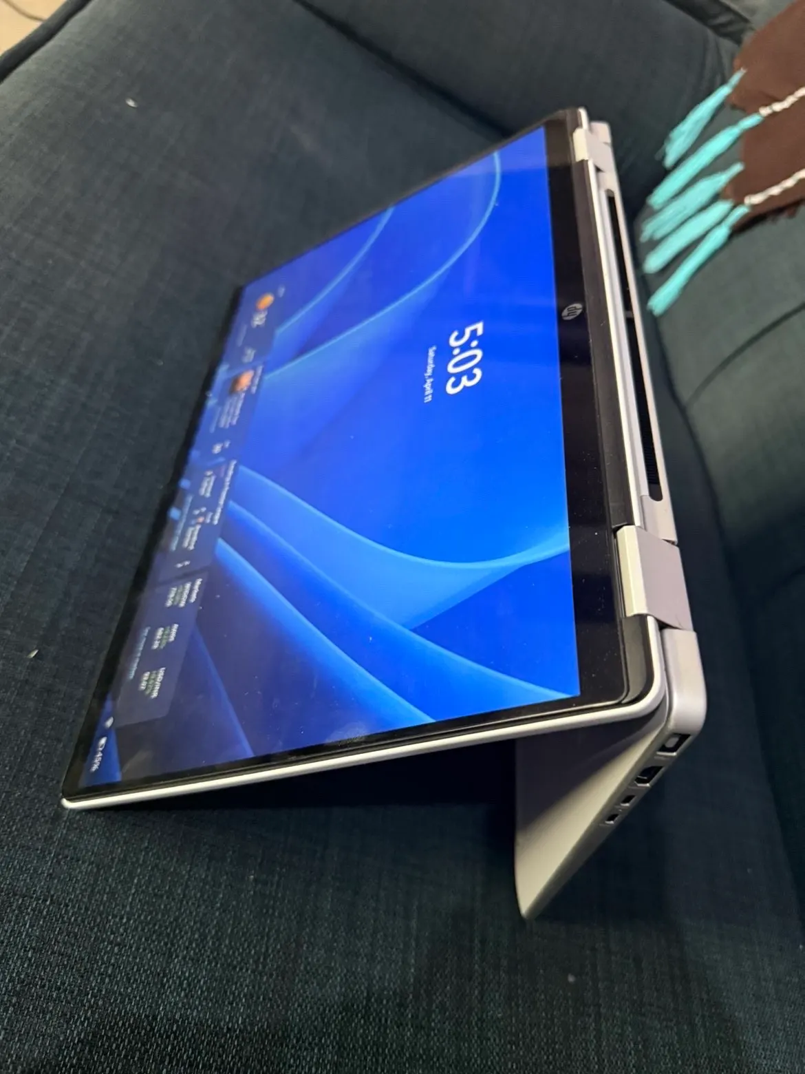 HP OmniBook 5 14 FP0023DX – 14” Touchscreen Flip Laptop, Intel Core i7-150U, 16GB DDR5 RAM, 512GB SSD, Windows 11 Pro